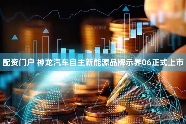 配资门户 神龙汽车自主新能源品牌示界06正式上市